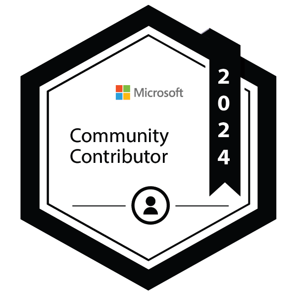 Microsoft Community Contributor